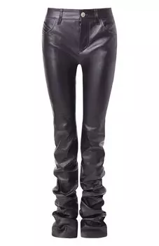 Кожаные брюки The Attico