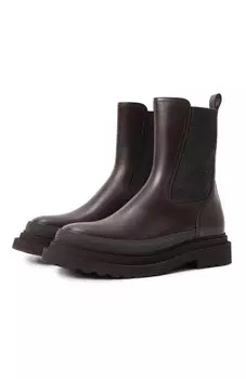 Кожаные челси Brunello Cucinelli