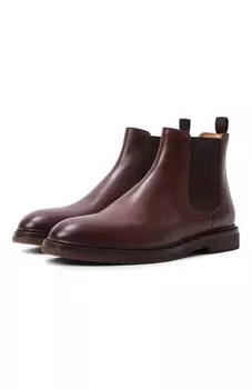 Кожаные челси Brunello Cucinelli
