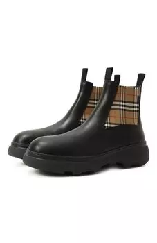 Кожаные челси Creeper Burberry