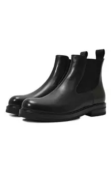 Кожаные челси Kiton