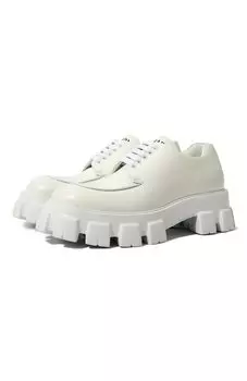 Кожаные дерби Prada