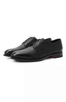 Кожаные дерби Santoni