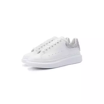 Кожаные кеды Alexander McQueen