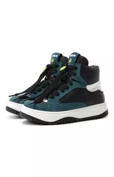 Кожаные кеды Barrow