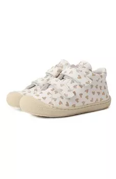 Кожаные кеды Cocoon VL Naturino