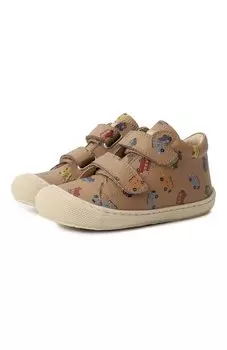 Кожаные кеды Cocoon VL Naturino