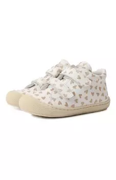 Кожаные кеды Cocoon VL Naturino