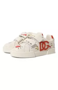 Кожаные кеды Dolce & Gabbana