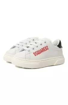 Кожаные кеды Dsquared2