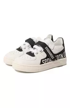 Кожаные кеды Dsquared2