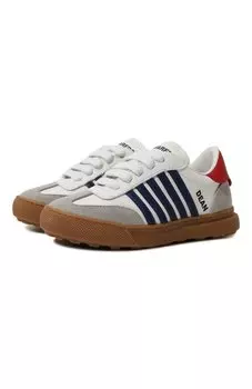 Кожаные кеды Dsquared2