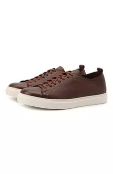 Кожаные кеды H`D`S`N Baracco