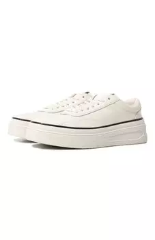 Кожаные кеды Jil Sander