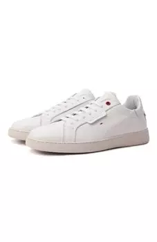 Кожаные кеды Kiton