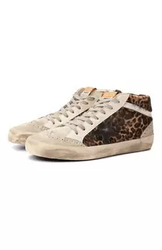 Кожаные кеды Mid Star Golden Goose Deluxe Brand