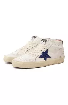 Кожаные кеды Mid Star Golden Goose Deluxe Brand