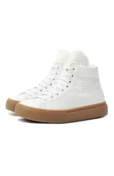 Кожаные кеды MM6