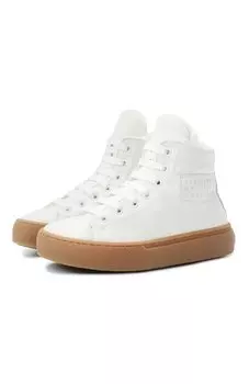 Кожаные кеды MM6