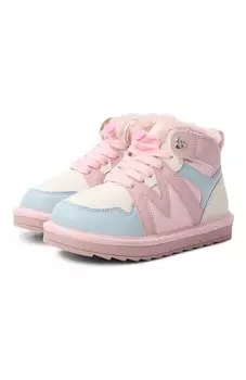 Кожаные кеды Monnalisa