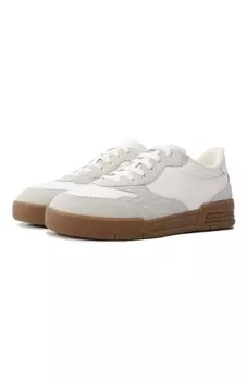 Кожаные кеды Moschino