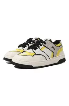 Кожаные кеды MSGM kids