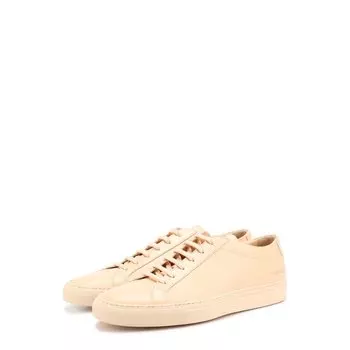 Кожаные кеды на шнуровке Common Projects