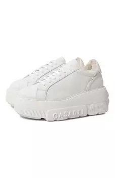 Кожаные кеды Nexus Casadei