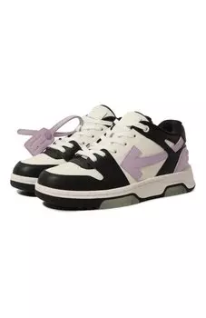 Кожаные кеды Off-White