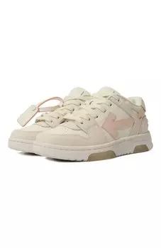 Кожаные кеды Off-White