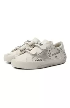 Кожаные кеды Old School Golden Goose Deluxe Brand