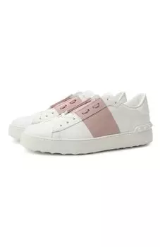 Кожаные кеды Open Valentino