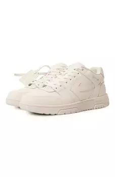 Кожаные кеды Out Of Office Off-White