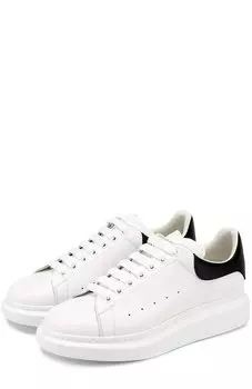 Кожаные кеды Oversized Alexander McQueen