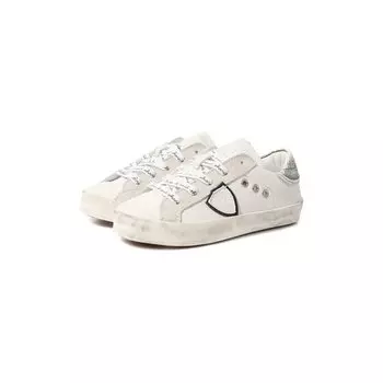 Кожаные кеды Philippe Model Junior