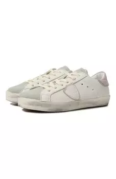 Кожаные кеды Philippe Model Junior