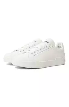 Кожаные кеды Portofino Dolce & Gabbana