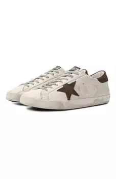 Кожаные кеды Super Star Golden Goose Deluxe Brand