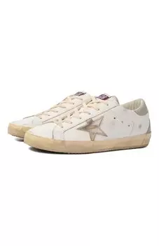 Кожаные кеды Super Star Golden Goose Deluxe Brand