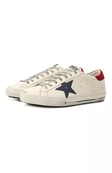 Кожаные кеды Super-Star Golden Goose Deluxe Brand