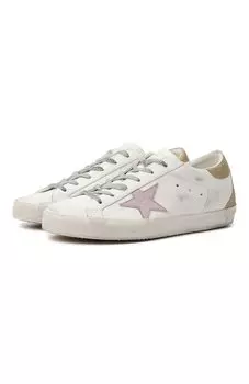 Кожаные кеды Super-Star Golden Goose Deluxe Brand