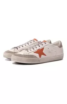 Кожаные кеды Super Star Golden Goose Deluxe Brand