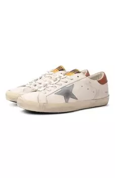 Кожаные кеды Super Star Golden Goose Deluxe Brand