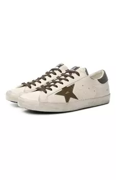 Кожаные кеды Super-Star Golden Goose Deluxe Brand