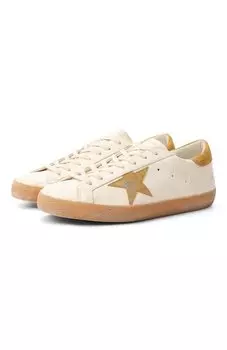 Кожаные кеды Super Star Golden Goose Deluxe Brand