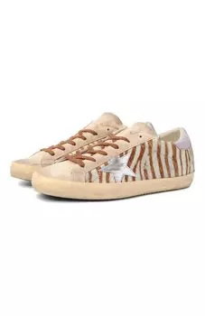 Кожаные кеды Super-Star Golden Goose Deluxe Brand