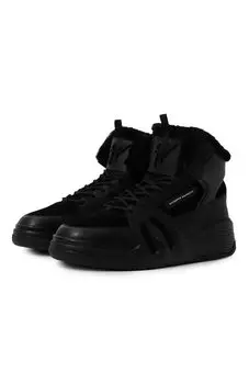 Кожаные кеды Talon Winter Giuseppe Zanotti Design