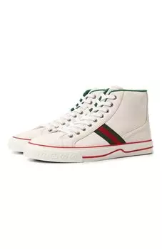 Кожаные кеды Tennis 1977 Gucci