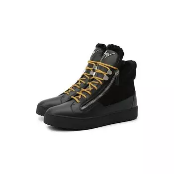 Кожаные кеды Trek Giuseppe Zanotti Design