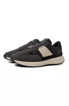 Кожаные кроссовки BOSS